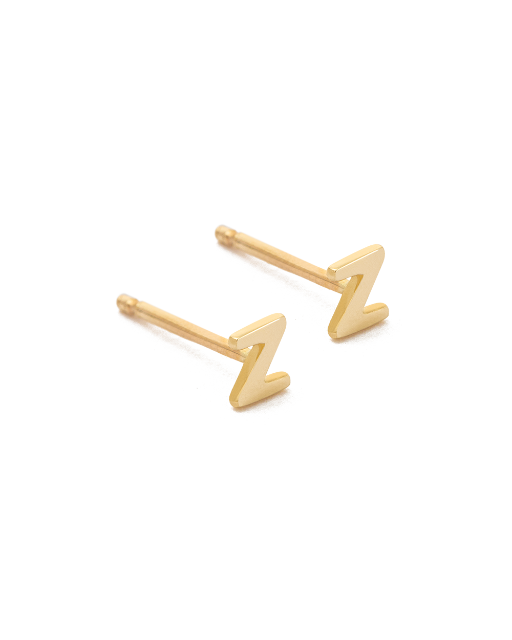 INITIAL EARRINGS (9K GOLD) IMAGE 30